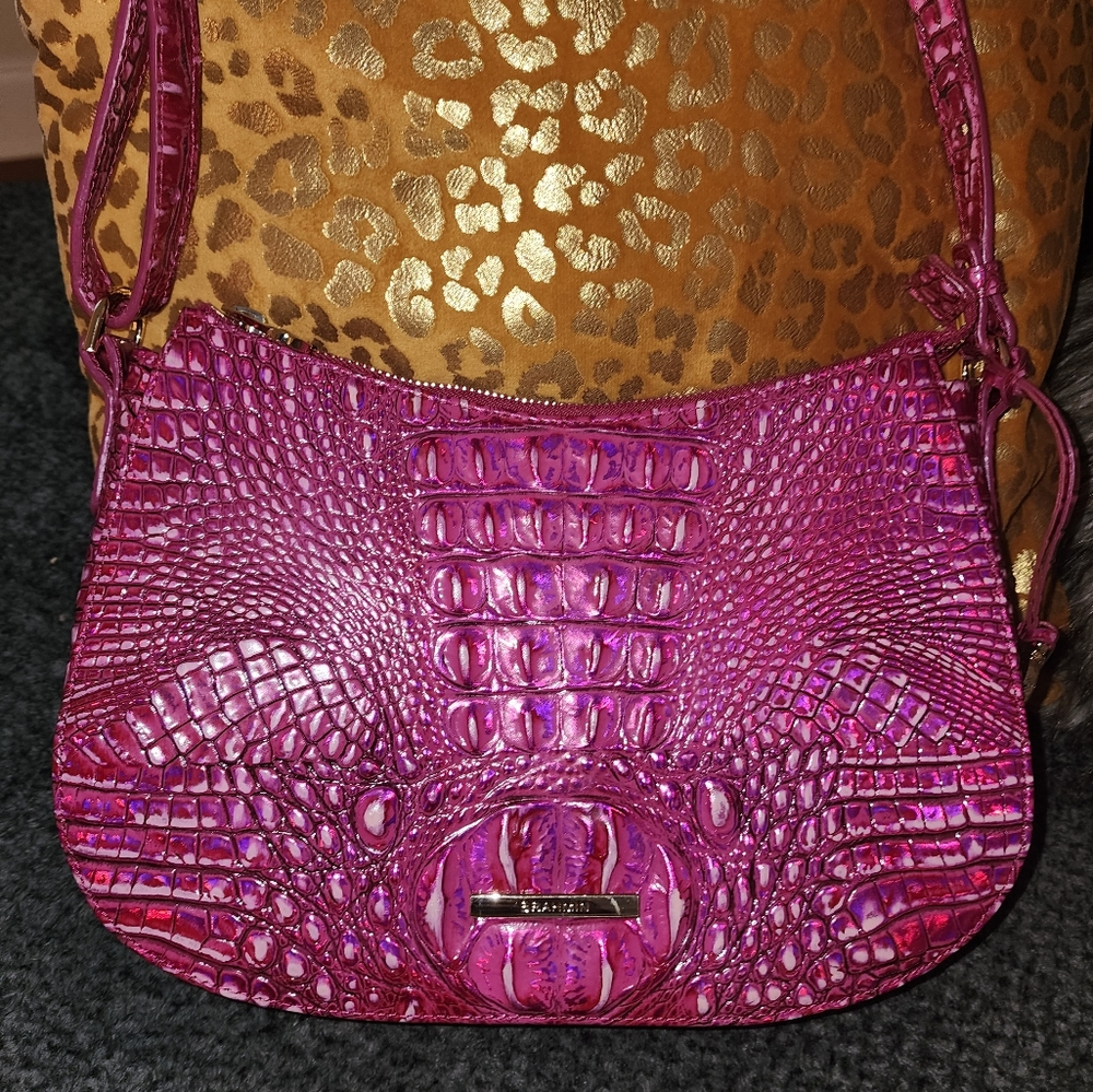 Brahmin Magenta Purse